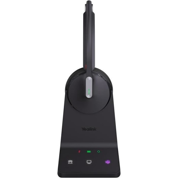 Mono headset - YEALINK - WH64 - DECT and Bluetooth - Noise reduction - Battery life 26h