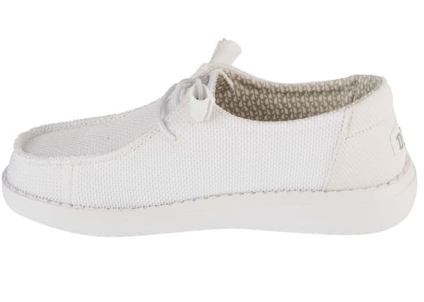 Korgar - HEY DUDE - Wendy Stretch Sox - Vit - Textil - Elastisk stängning Vit 40