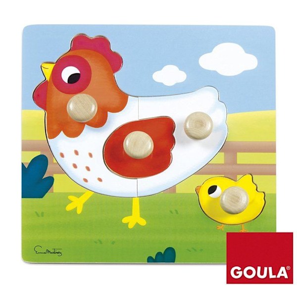 Goula - Kycklingpussel Flerfärgad