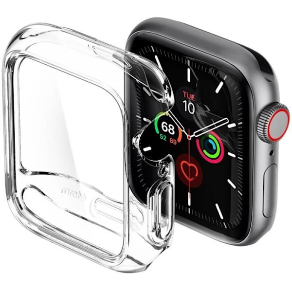 Spigen Ultra Hybrid Skyddsfodral för Apple Watch Serie 1-6 / SE 44mm - Genomskinlig Transparent