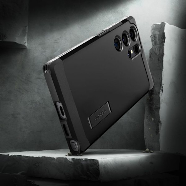 Spigen Tough Armor - Skal för Samsung Galaxy S24 Ultra (Svart) Svart