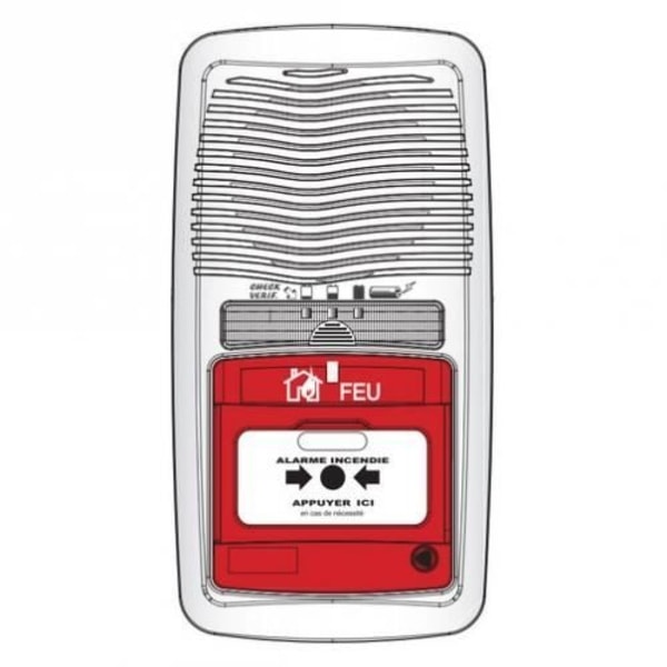Typ 4 radiolarm med 1 trigger