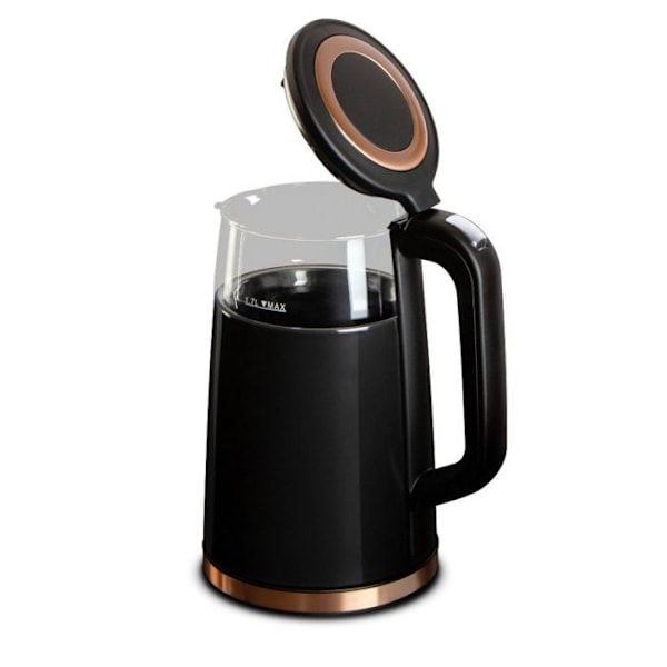 Elektrisk Kanna - Berlingerhaus - BH-9477 - 1,7 L - Digital Display - Svart/Rosa/Guld Svart/Rosa/Guld