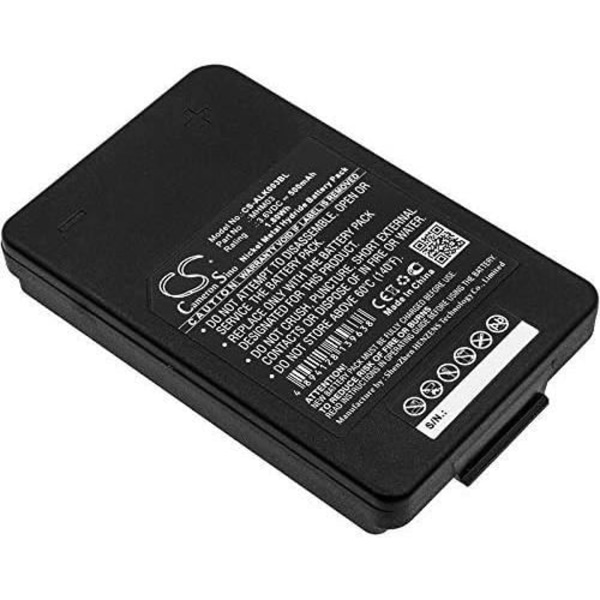 Uppladdningsbart batteri - TECHTEK - MHM03 - 500mAh - 3.6V - Kompatibel med Autec LK Neo Svart
