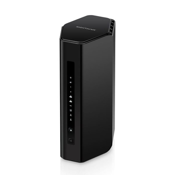 Router - NETGEAR - NIGHTHAWK WIFI 7 BE9300 - 5 Gigabit Ethernet-portar - Kraftfull processor - Beamforming+ Svart
