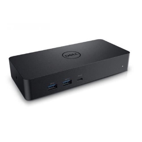 Dell Universal Dock D6000S - Dockningsstation för bärbar dator (2x DisplayPort / 1x HDMI / 1x USB-C / 4x USB 3.0 / Gigabit Svart