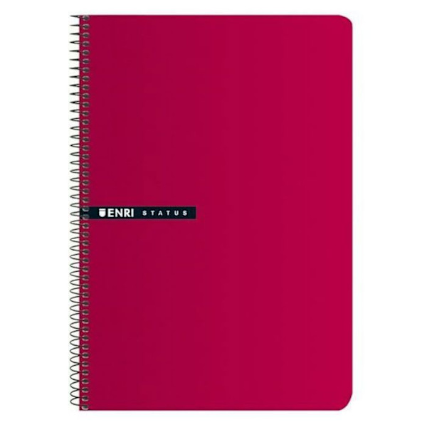 Enri Notebook - 100435746 - Notebook 70 gr Röd (5 enheter)