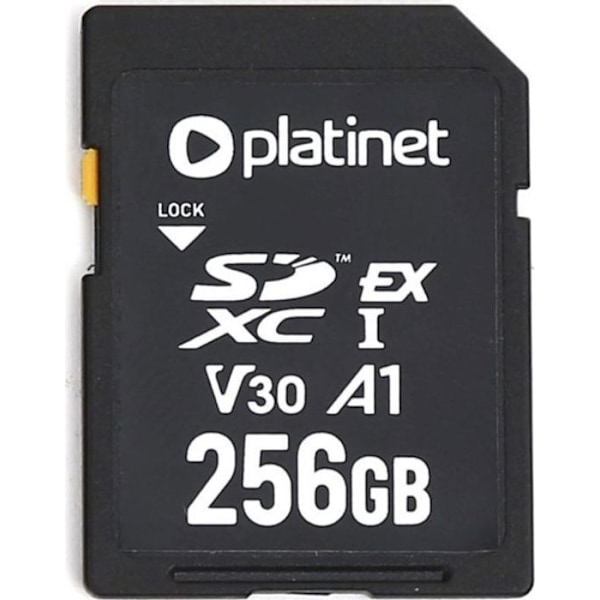 Minneskort - Platinet flashminne - PMMSDEX7256 - SD7.0 SDXC-kort 256 GB A1 V30 ()