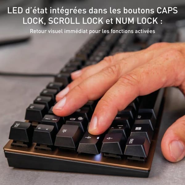 Dator tangentbord - CHERRY - G80-3950LHBDE-2 - USB-A - QWERTZ - Trådad