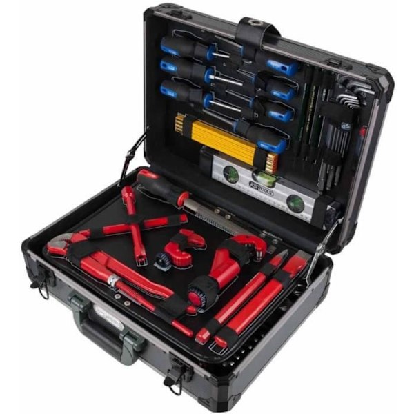 Verktygssats - KS Tools - 911.0695 - 95 delar - Krom-vanadinstål - 1/4" och 1/2" uttag