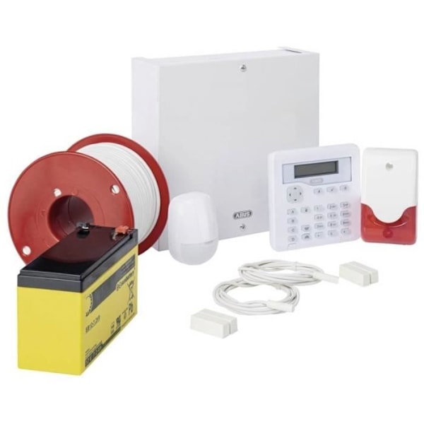 Alarm System - ABUS - Terxon SX - 8 zoner - Fast strömförsörjning - Expanderbar