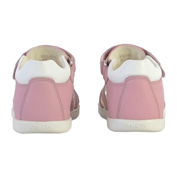 Geox Macchia Platta Sandaler i Läder - Rosa Ros 25