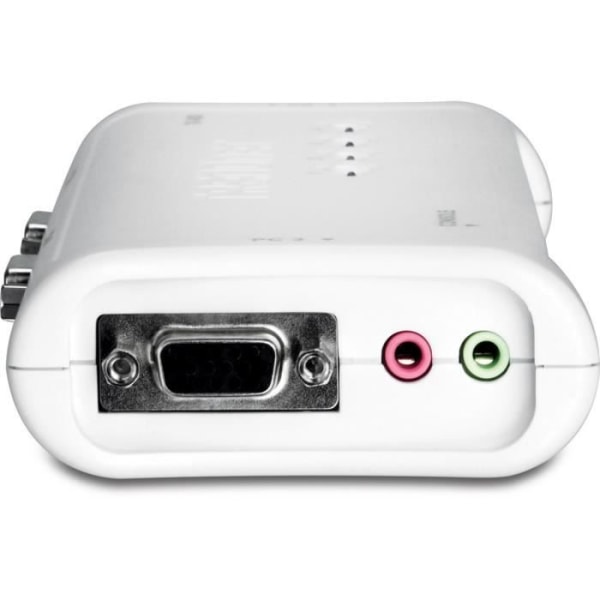 TRENDnet TK-409K KVM 4 Port VGA USB + Audio + Kablar