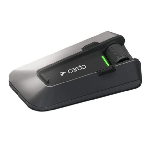 Intercom Bluetooth - CARDO - PACKTALK EDGE SOLO - Vattentät - Högtalare 40mm - Uppladdningsbar USB CN