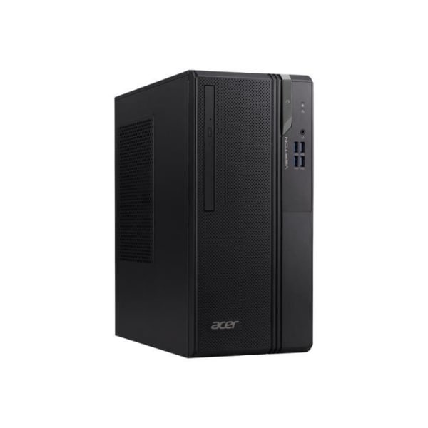- Acer - Acer Veriton S2 VS2690G - Mid tower - Core i3 12100 / 3,3 GHz - 8 GB RAM - 256 GB SSD - NVMe - DVD SuperMulti - UHD Graph