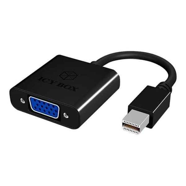 ICY BOX IB-AC539 Mini DisplayPort HDMI Video Converter Svart