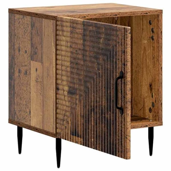 vidaXL Nattduksbord Antik trä 43 x 34,5 x 50 cm 894811
