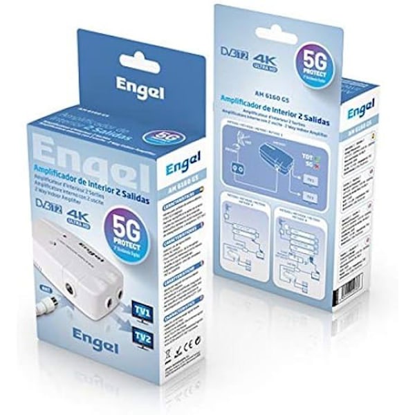 TV-Signal förstärkare - ENGEL - AM6160G5 - 47-862 MHz - Trådad - Praktisk