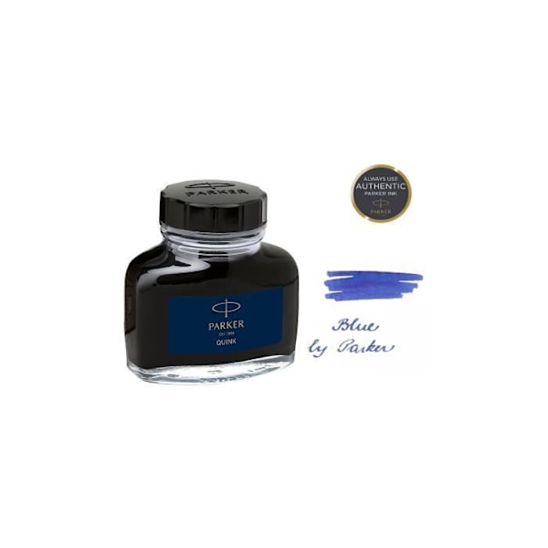 PARKER Quink blå bläckflaska, 57 ml Blått bläck