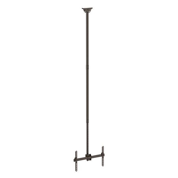 StarTech.com TV-takfäste - 2,5 till 3 m lång stång - Justerbar - Svart - 32"-70" - 50 kg