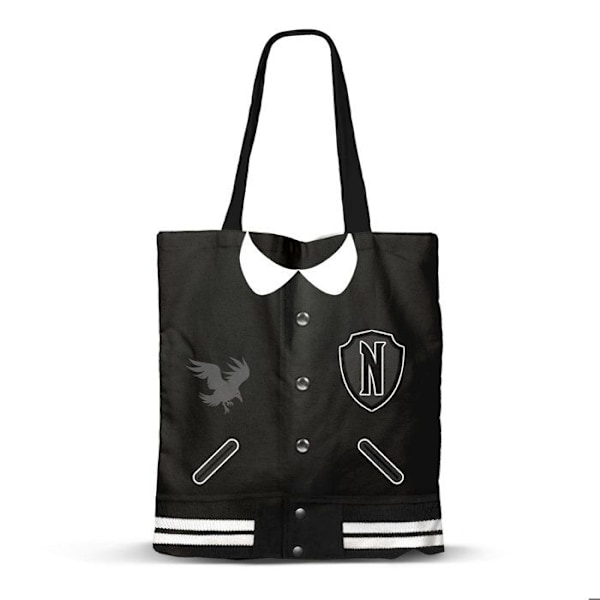 Shoppingväska - Onsdag Varsity - Svart - One Size Svart