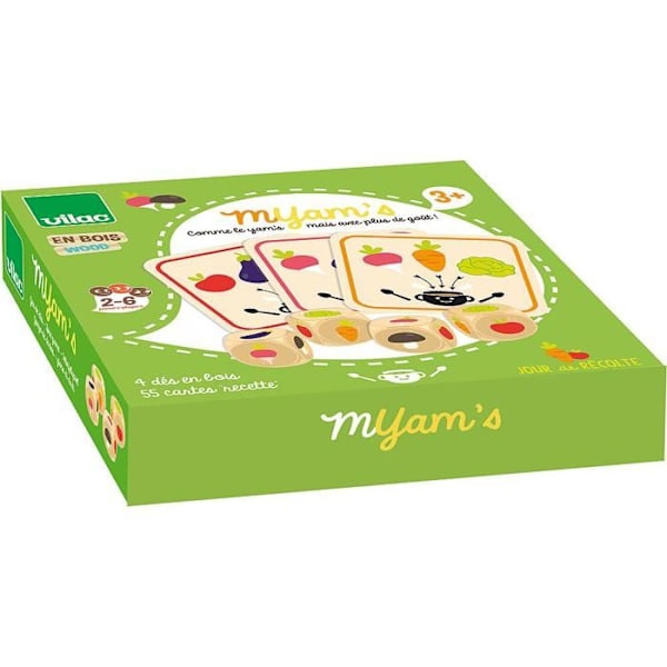 Vilac - Yams Game - Myams skördedag Grön
