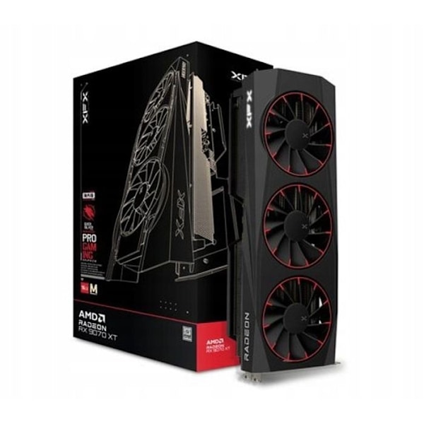 Radeon XFX RX 9070 XT Quicksilver Magnetic Air 16GB GDDR6