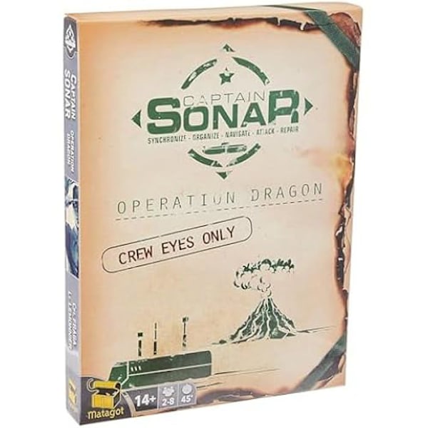 Spelutvidgning - MATAGOT - MTG7505 - Captain Sonar - Uppgradering 2 - Operation Dragon Blandade färger