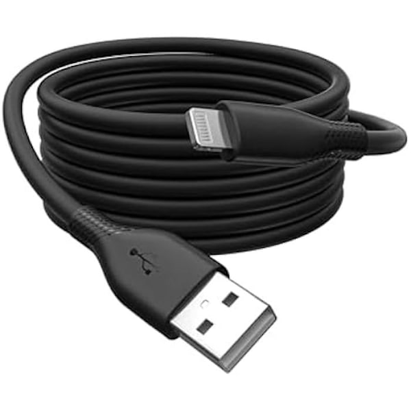Lightning-anslutningskabel - DIGITUS - 0,5m - USB-A till Lightning - 480 Mbit/s - 12W Power Delivery
