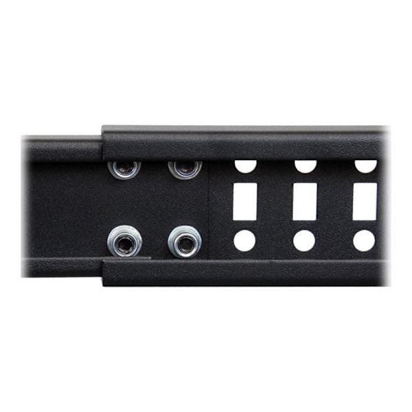 Server Rack - StarTech.com - 4POSTRACK25U - 25U - Justerbart djup - Svart