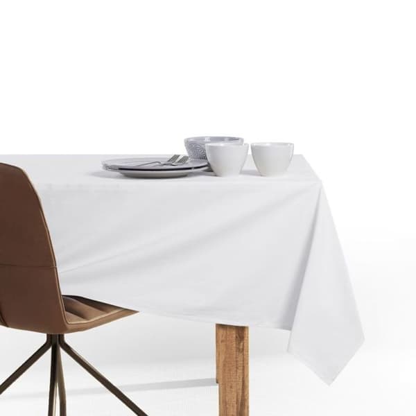 Bordduk - Ren - Klassisk - Enfärgad vit - 40x40 cm - 50% bomull/50% polyester Vit