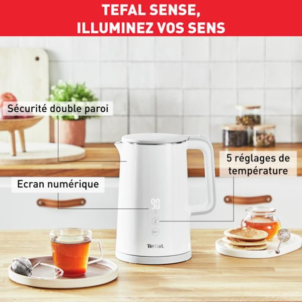 Vattenkokare Sense 1,5 L Vit Vit