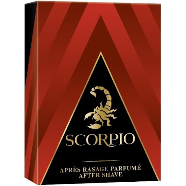SCORPIO Men's Aftershave - Red Collection - 100 ml Format