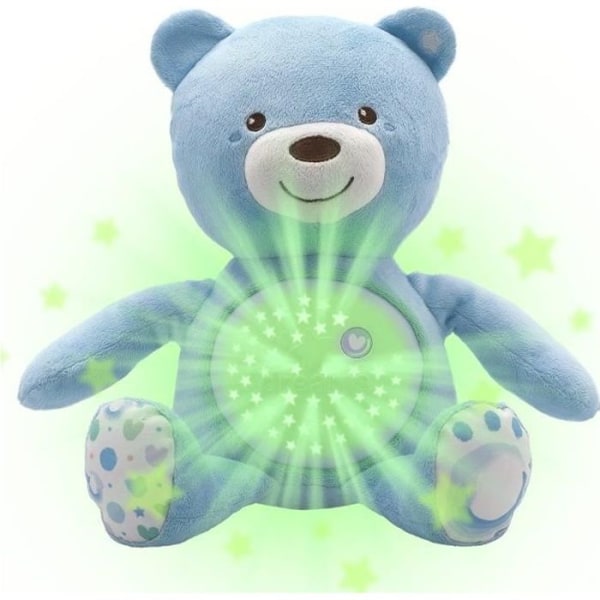 CHICCO Baby Bear Projecteur Blue Bear First Dreams Blå Björn