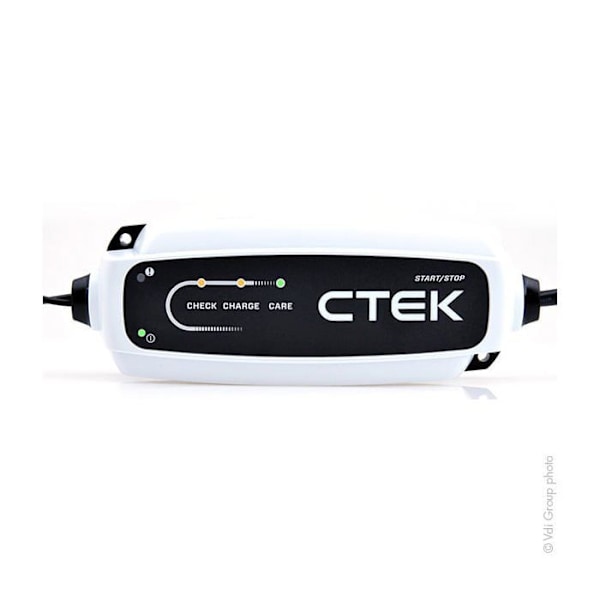Batteriladdare - CTEK - CT5 START/STOPP - 12V - 3.8A - Universal