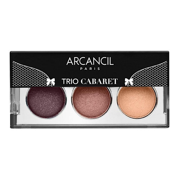 Ögonskugga - Arcancil ögonskugga - 1154T102 - Trio Cabaret 102 Paree d'Amethyste Purple Vegan Eyeshadow