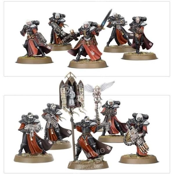 Spelverkstad Warhammer 40 000 - Adepta Sororitas - Battle Sisters Team - GW-52-20
