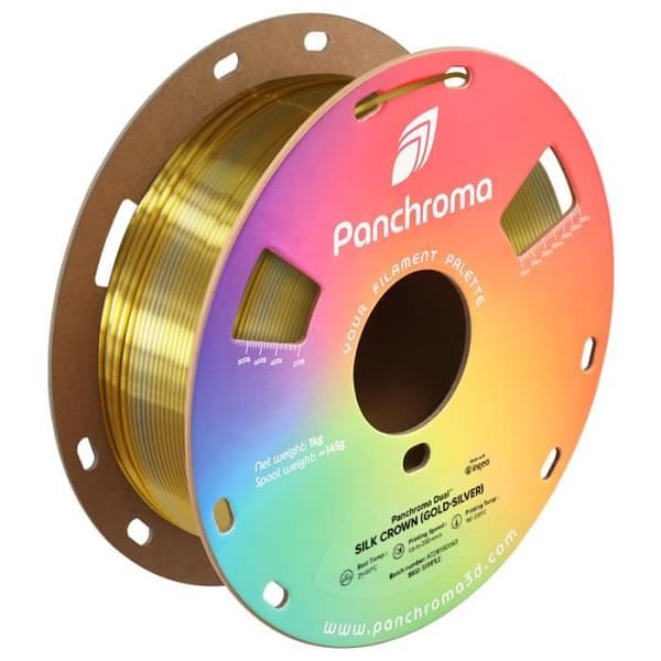 Polymaker PolyTerra PLA [Krona Guld-Silver]