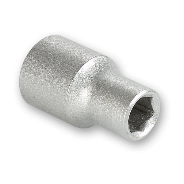Cliquet - douille Proxxon - 23417 - 22 - Douille Kort Hex 1/2'' 18 mm, Silver/Grön