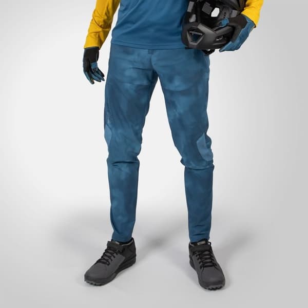 Endura MT500 Burner Byxor blå stål XL