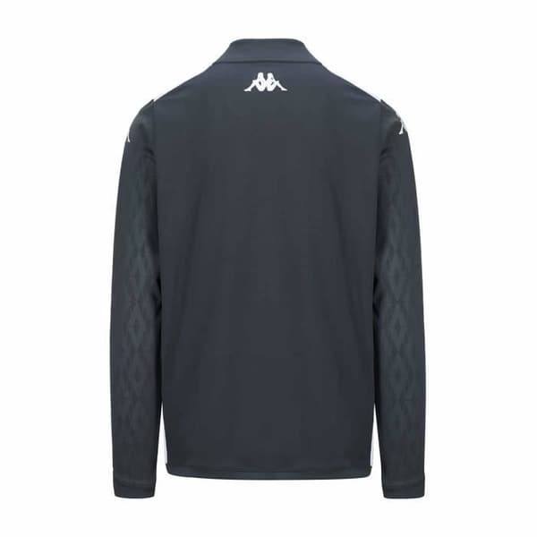 Sweatshirt Ablas Pro 8 AS Monaco 24/25 för Herr - Mörkgrå, vit Mörkgrå, vit M