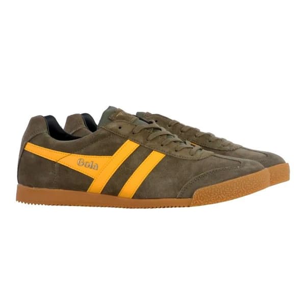 Basket Gola Harrier Suede - Kaki Sun Noir - 41
