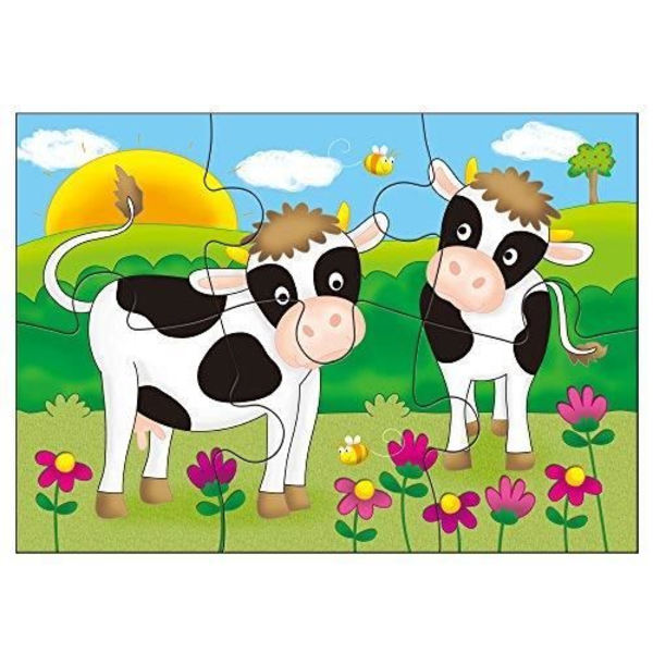Galt låda med 4 pussel-The Farm World, GA1003913 1003913