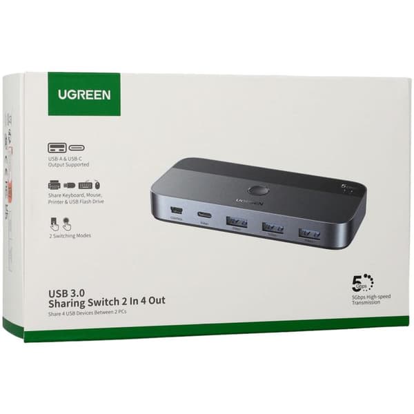 Ugreen - CM662 switch 2xU