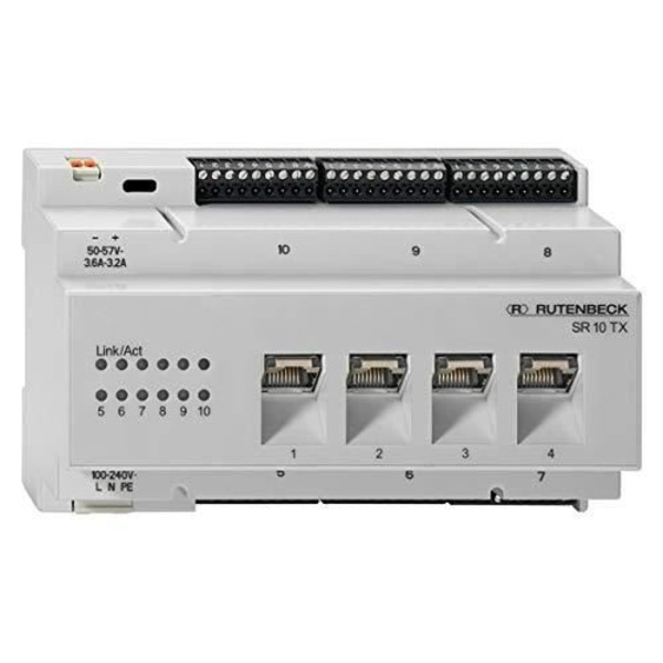 Gigabit-switch - RUTENBECK - SWITCH SR 10TX GB POE - Multicast - VLAN-taggning - 10 portar