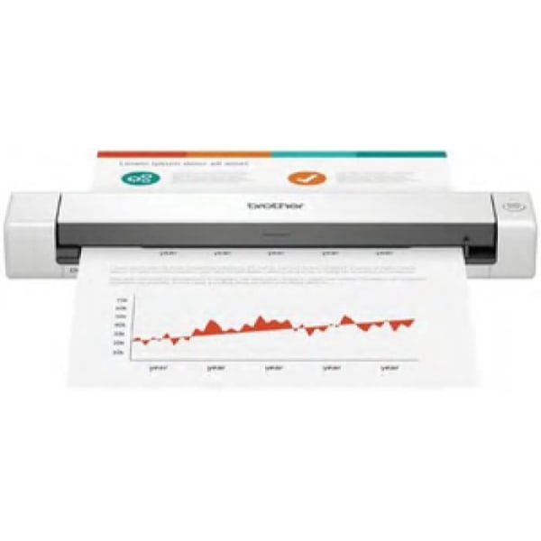 Brother DS-640 skanner Svart, Vit