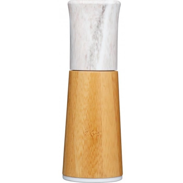 KitchenCraft salt- eller pepparkvarn 17,5 cm naturlig bambu