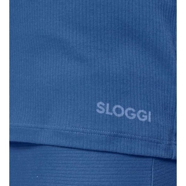 Sloggi Free Evolve T-shirt med rund hals sommarhimlen XL