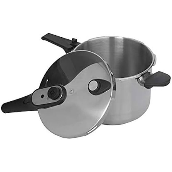 Tryckkokare - JATA - HOLL2230 - Rostfritt stål - 10 liter - Induktionskompatibel Grå