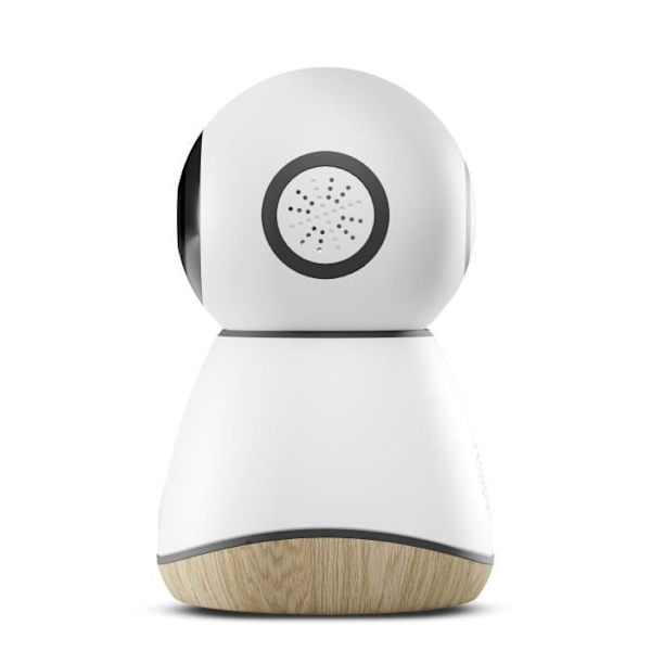 MAXI-COSI Connected se video babymonitor, babymonitor, 1080p HD-kamera, dag- och mörkerseende, tvåvägssamtal, integrerat ljud Vit